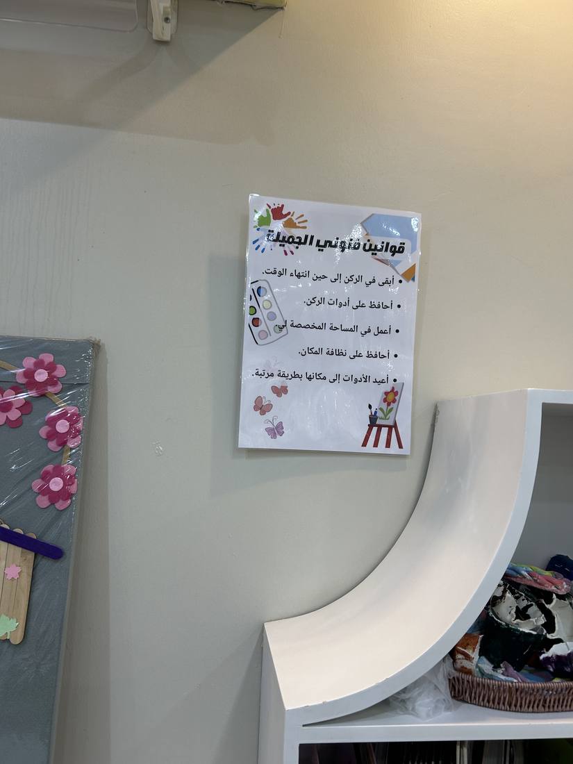 مكتبة أدوات ركن «فنوني الجميلة»