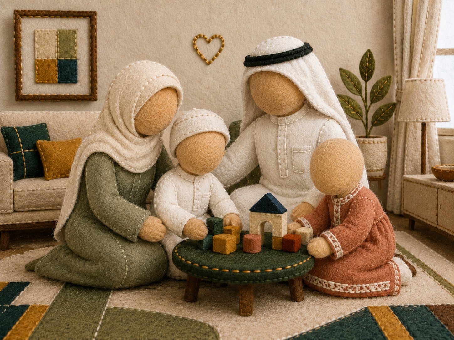 لوحة جوخ: العائلة الصغرى