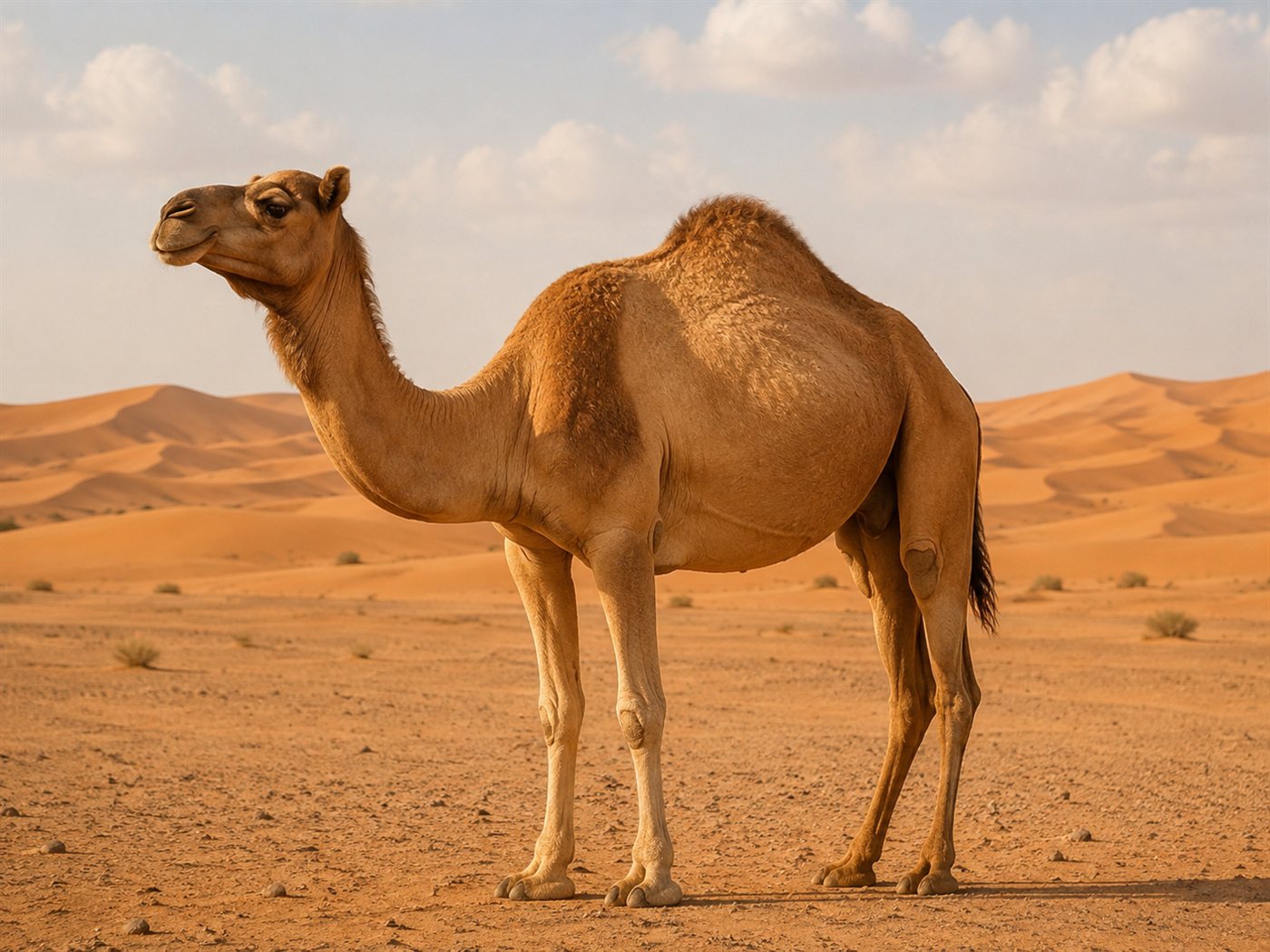 صورة الإبل لملاحظة خلقها