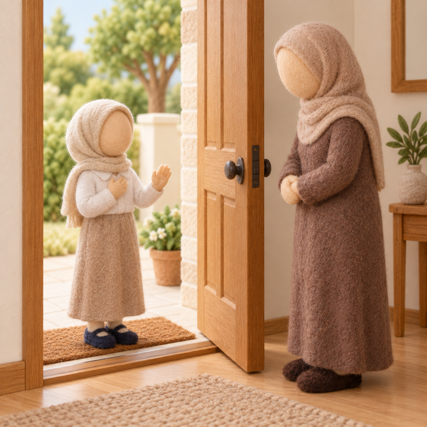 ٣) إن أُذِن دخلتُ
