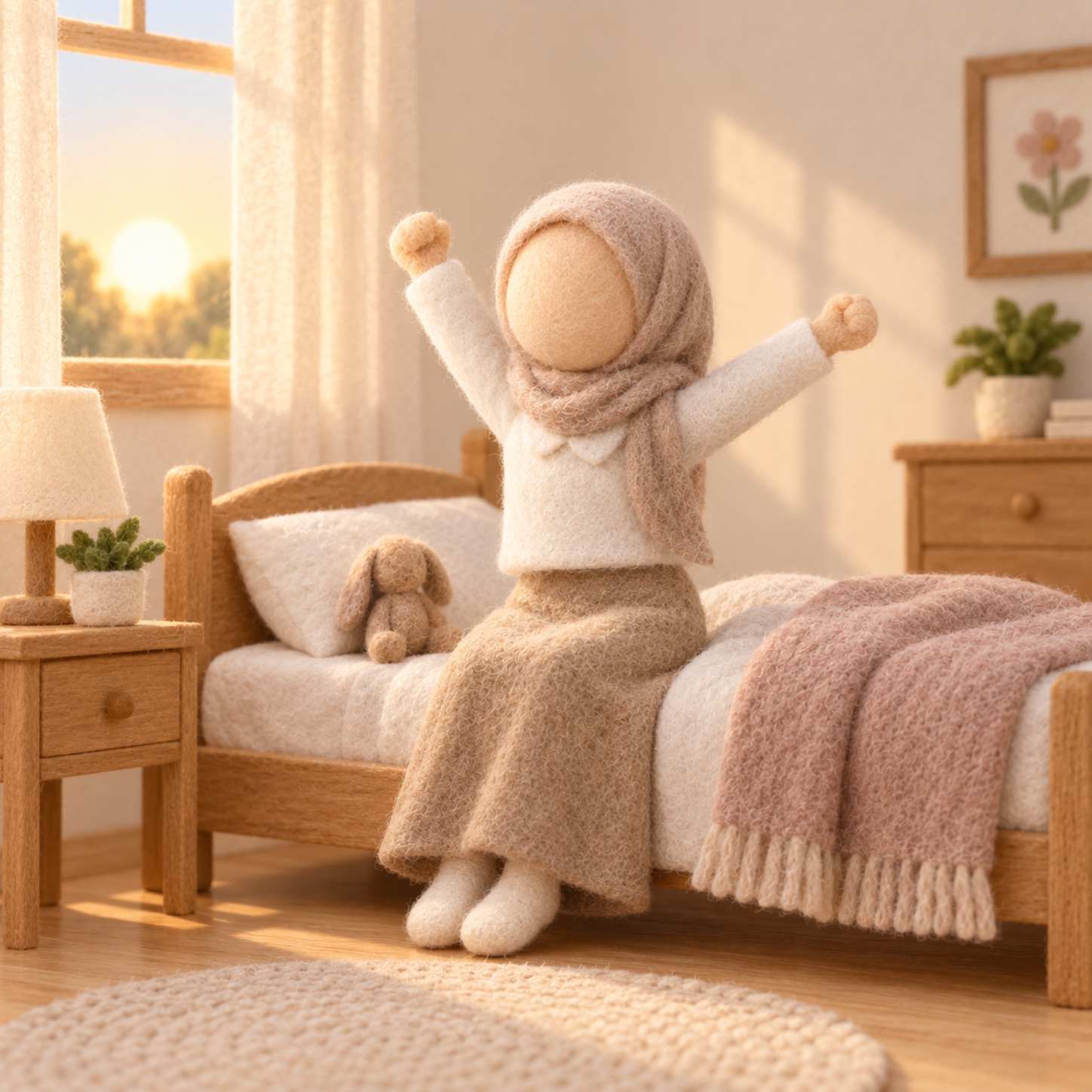 الاستيقاظ صباحًا