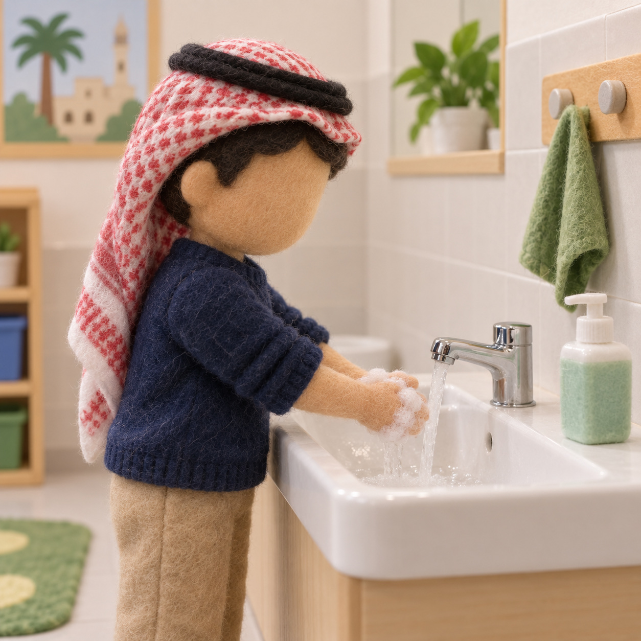 غَسلُ اليدين